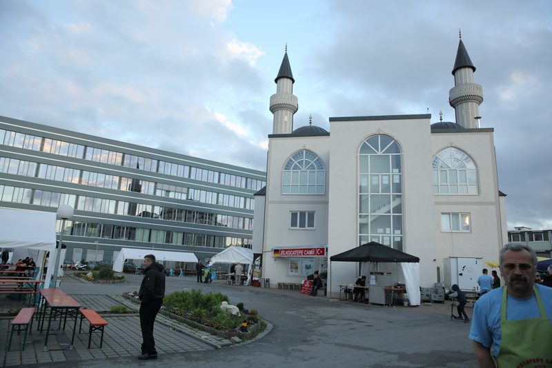 Gebetsraum der Moschee